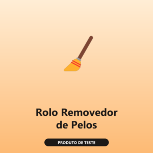 Rolo Removedor de Pelos Reutilizável