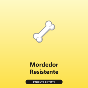 Mordedor Resistente de Borracha Natural