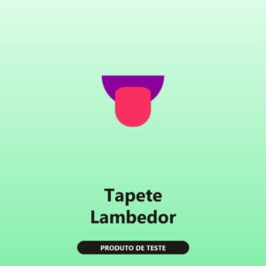 Tapete Lambedor para Petiscos